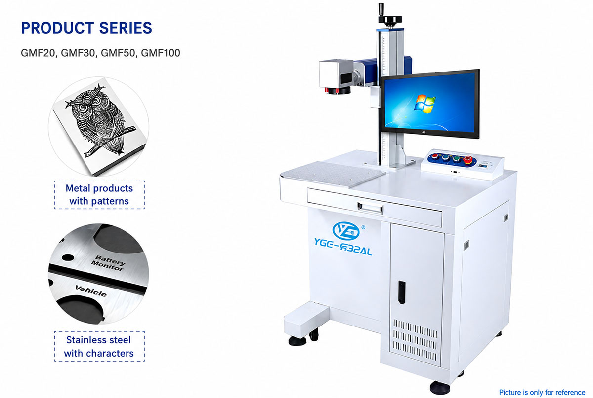 Desktop Fiber Laser Engraving Machine GMF