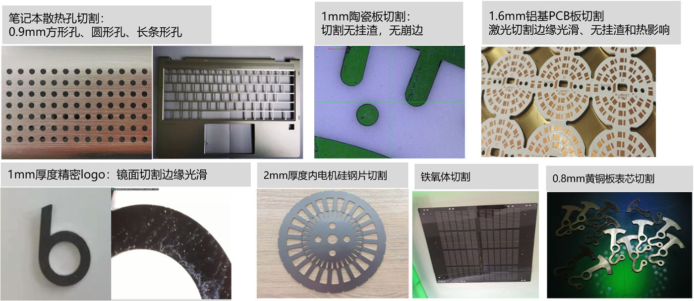钇镭激光精密切割机应用场景